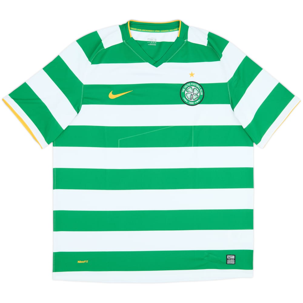 2008-10 Celtic Home Shirt - 4/10 - (XL)