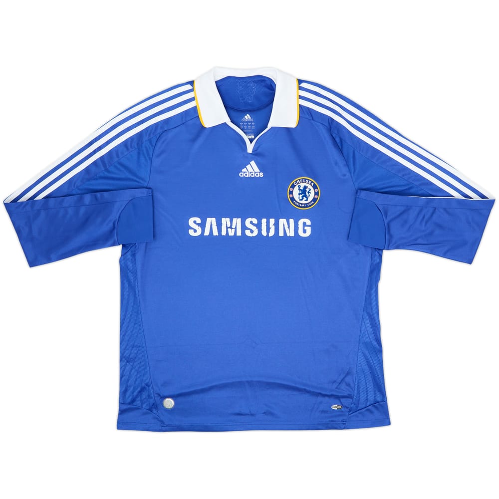 Camiseta de local de manga larga del Chelsea 2008-09 - 5/10 - (XL)