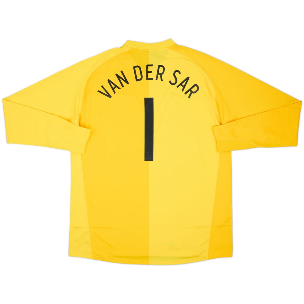 2006-08 Netherlands GK Shirt Van Der Sar #1 - 7/10 - (XXL)