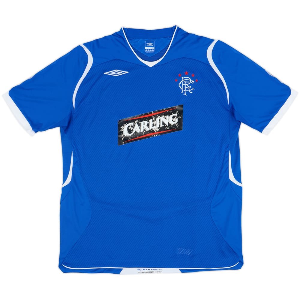 2008-09 Rangers Home Shirt - 5/10 - (XL)