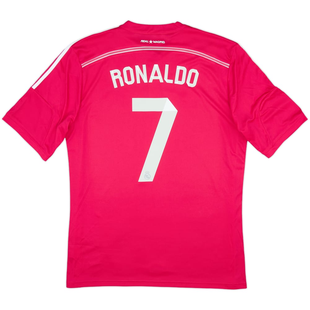 2014-15 Real Madrid Away Shirt Ronaldo #7 - 7/10 - (XL)