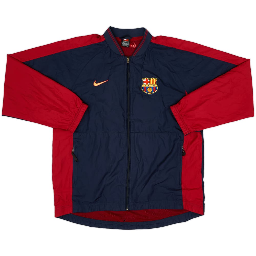 1999-00 Barcelona Nike Track Jacket - 8/10 - (M)
