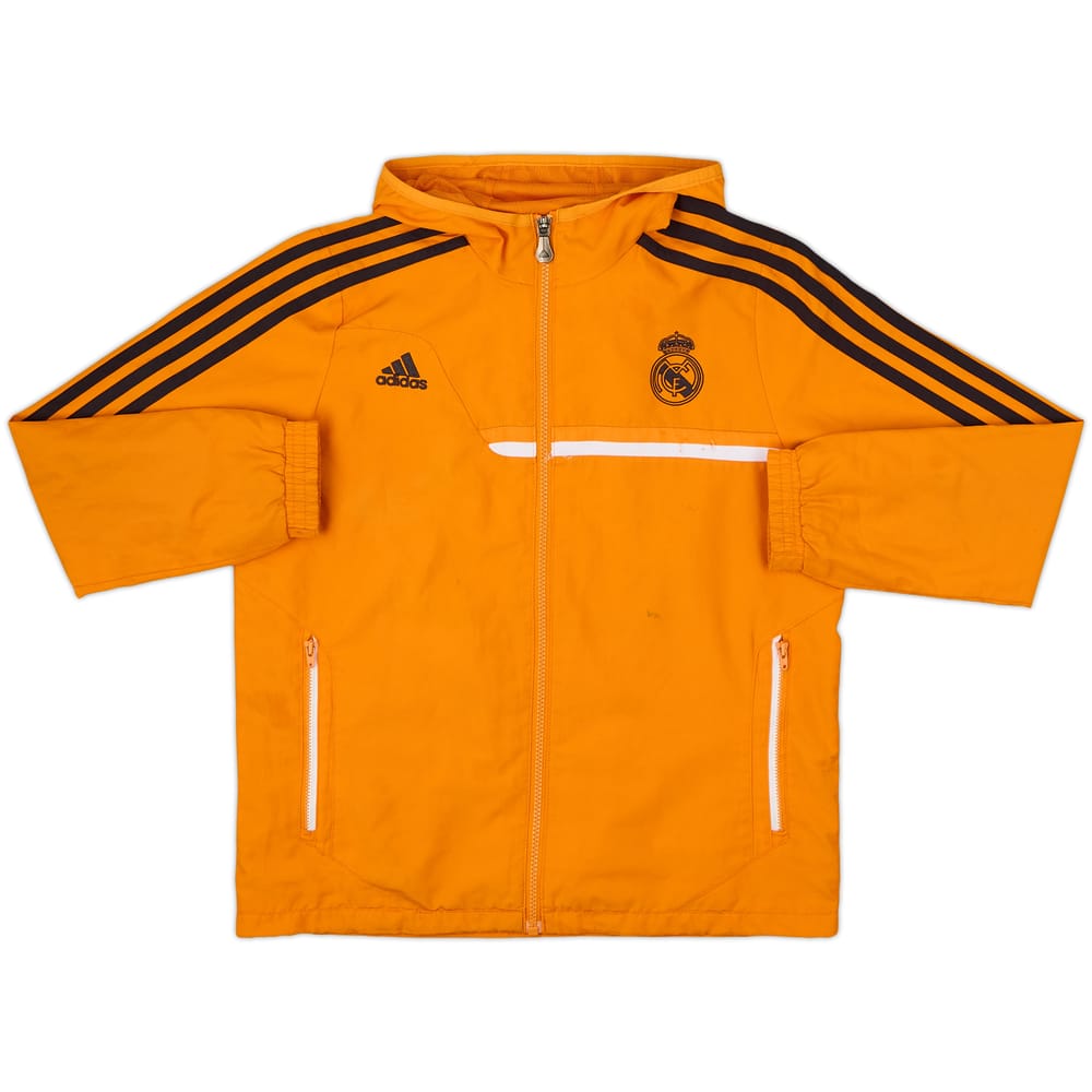 2013-14 Real Madrid adidas Hooded Track Jacket - 6/10 - (M.Boys)