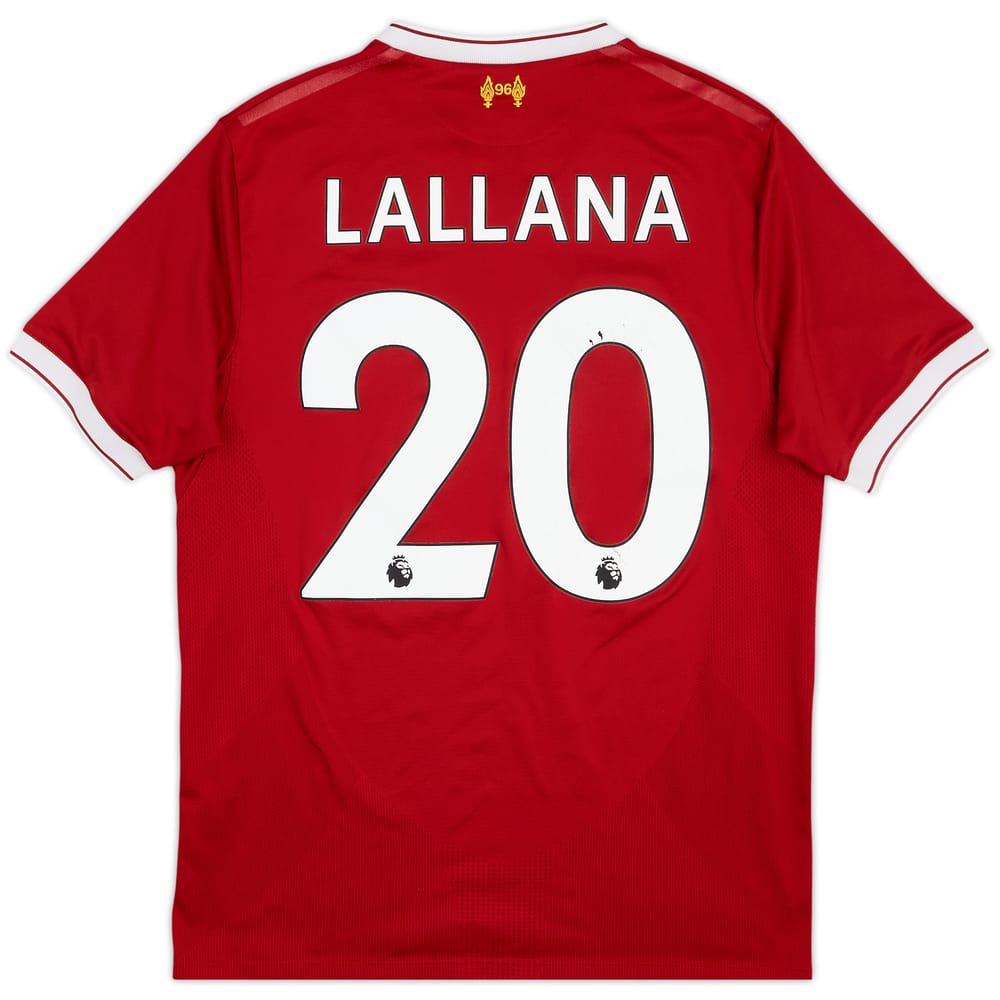 2017-18 Liverpool 125 Years Home Shirt Lallana #20 - 5/10 - (S)
