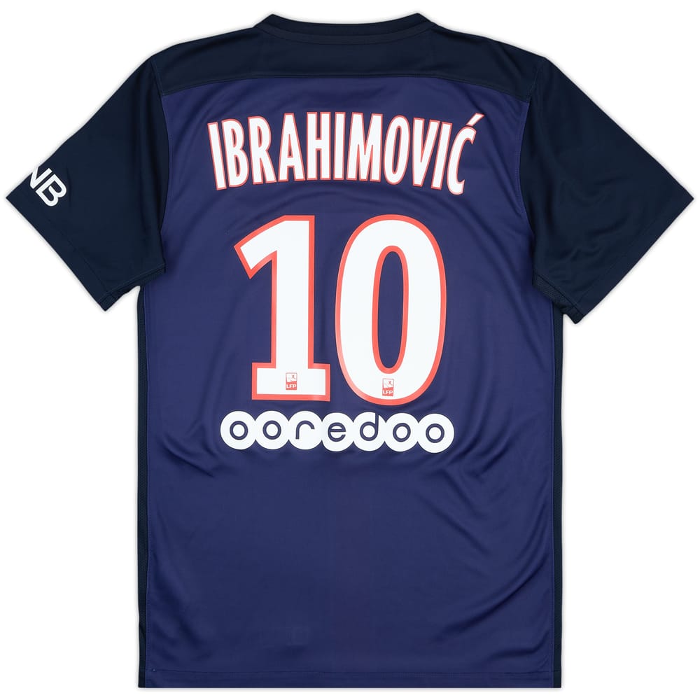 2015-16 Paris Saint-Germain Camiseta Local Ibrahimovic #10 - 9/10 - (S)