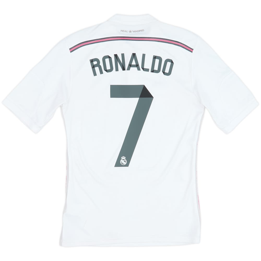 2014-15 Real Madrid Home Shirt Ronaldo #7 - 6/10 - (XS)