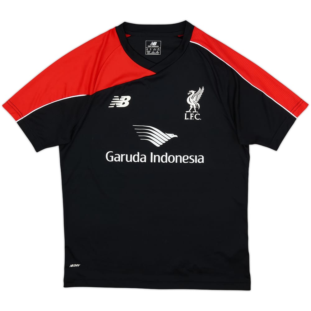 2015-16 Liverpool New Balance Training Shirt - 8/10 - (S)