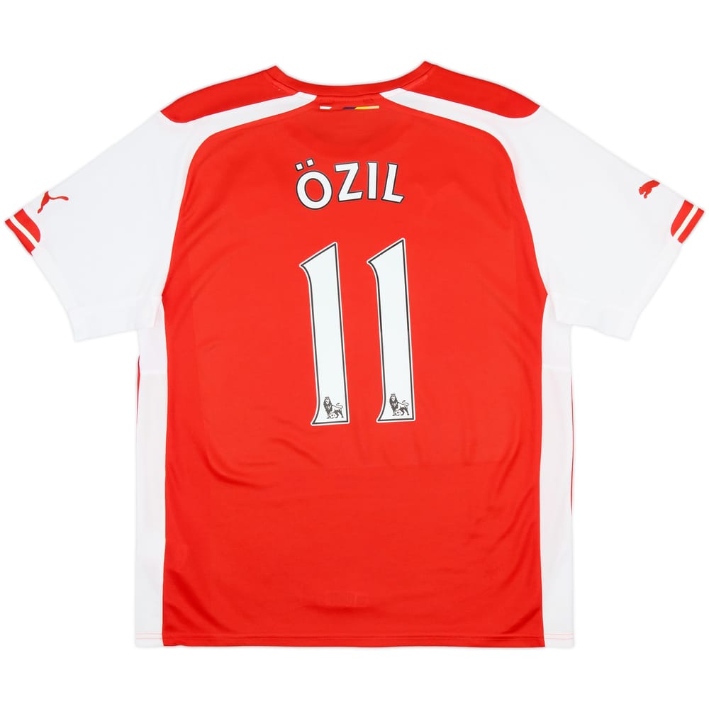 Camiseta de local del Arsenal 2014-15 Ozil #11 - 8/10 - (L)