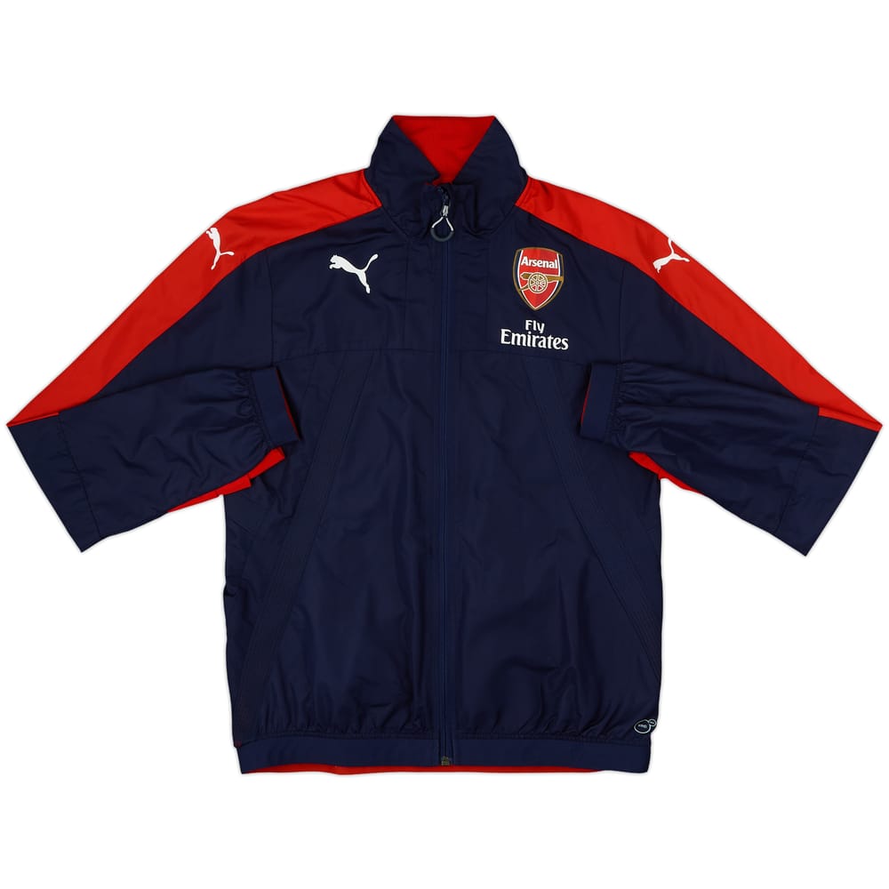 2015-16 Arsenal Player Issue Puma Track Jacket - 10/10 - (M)