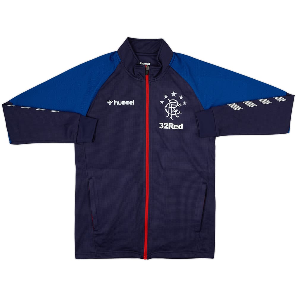2018-19 Rangers Hummel Track Jacket - 7/10 - (S)