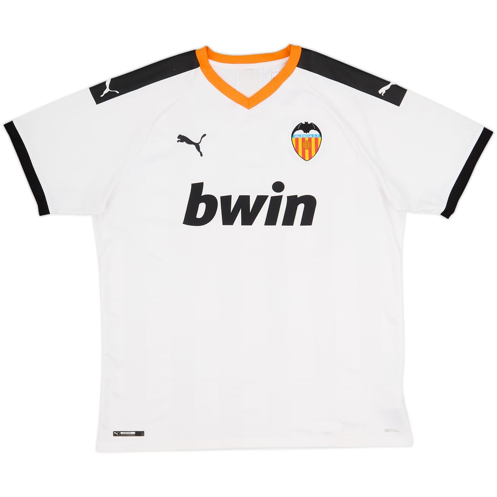 2019-20 Valencia Home Shirt - 9/10 - (XL)