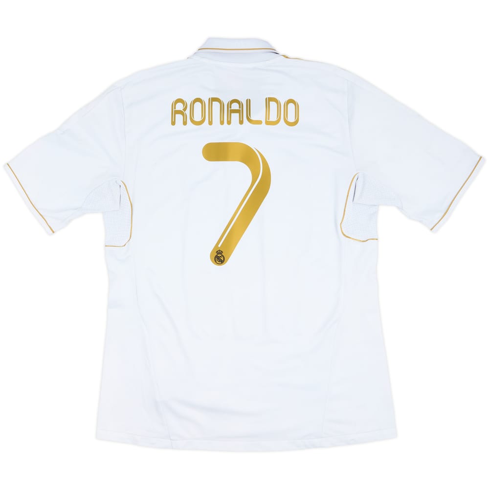 2011-12 Real Madrid Home Shirt Ronaldo #7 - 6/10 - (XL)