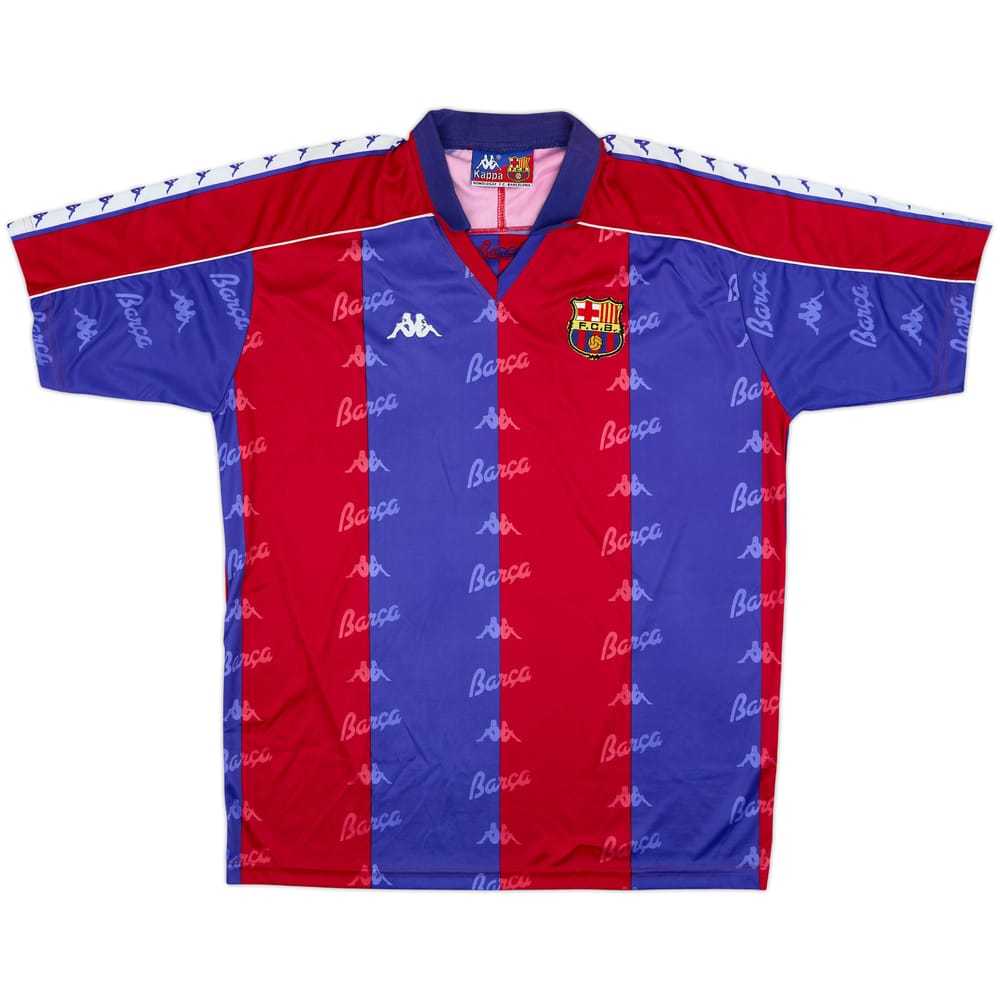 1992-95 Barcelona Home Shirt - 8/10 - (XL)