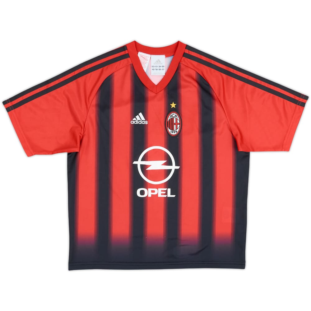 Camiseta de local del AC Milan 2004-05 - 9/10 - (Niños S.)
