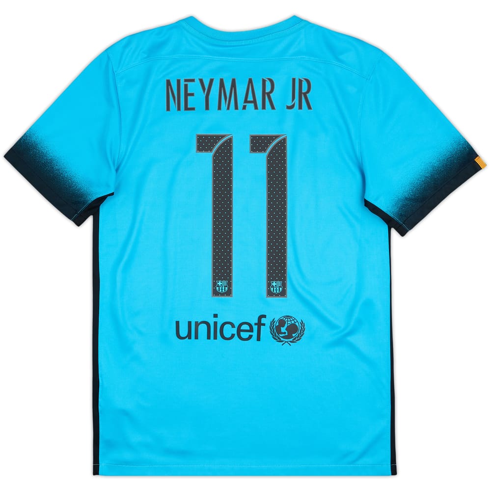 2015-16 Barcelona Third Shirt Neymar Jr #11 - 7/10 - (S)