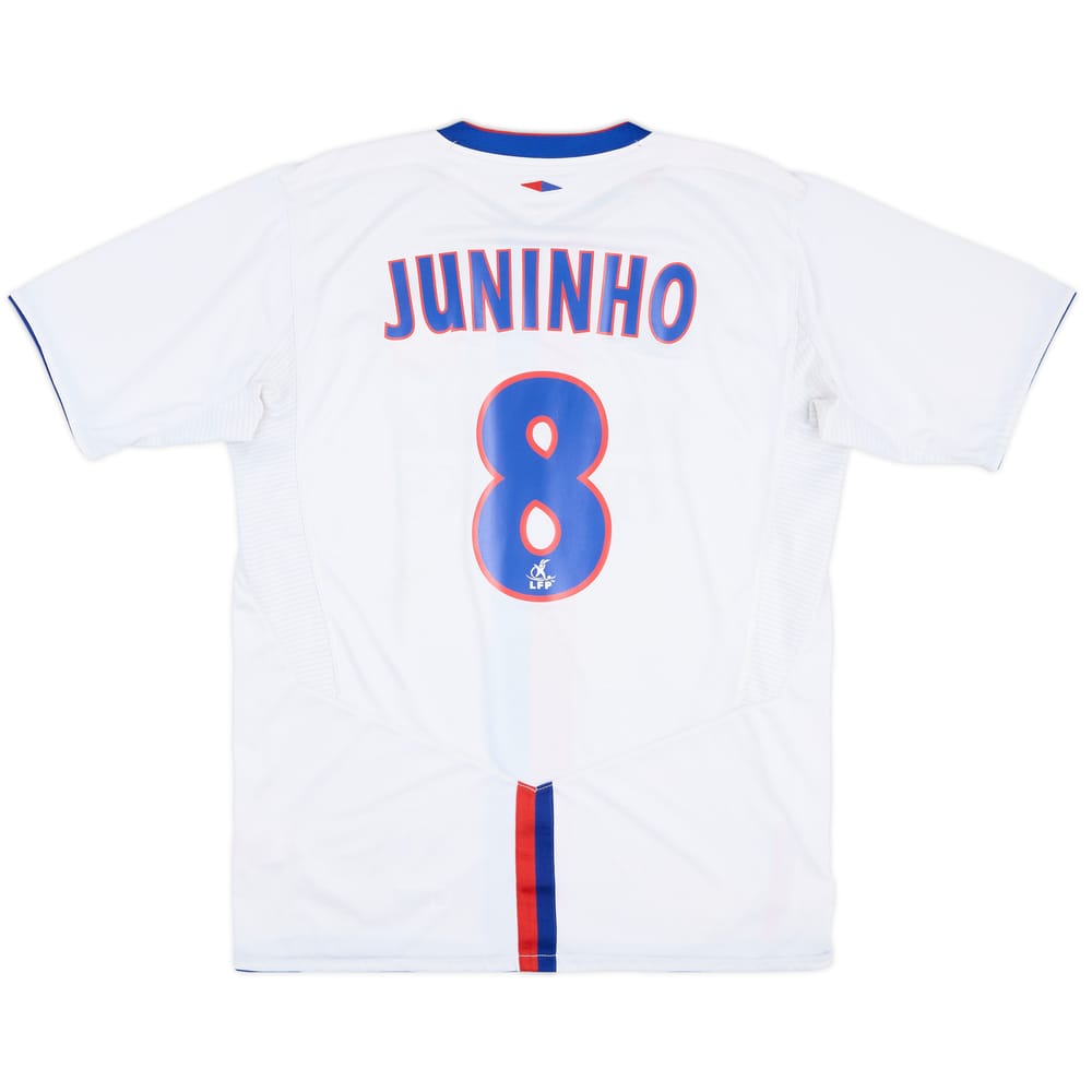 2004-05 Lyon Home Shirt Juninho #8 - 7/10 - (L)