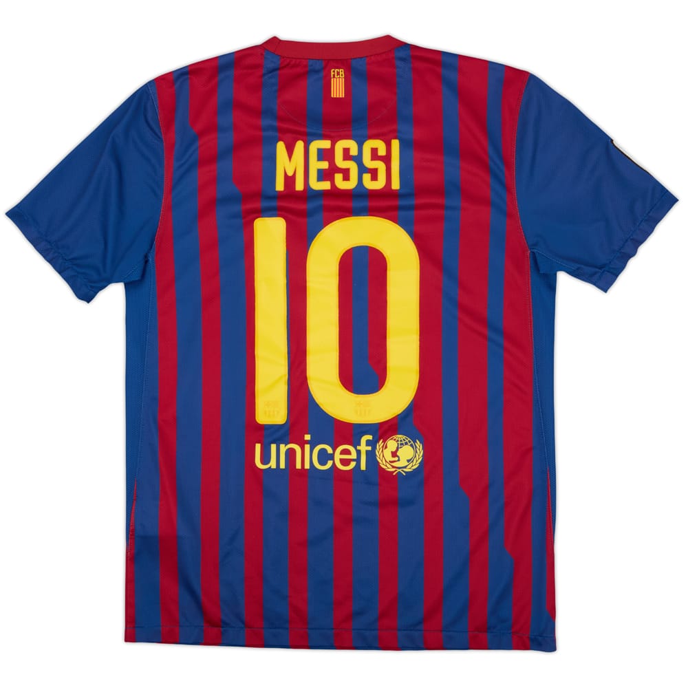 2011-12 Barcelona Local Camiseta Messi #10 - 7/10 - (M)