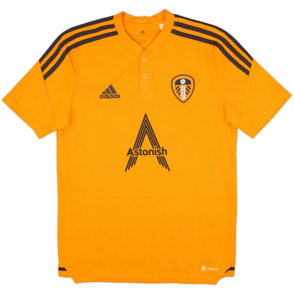 2022-23 Leeds United adidas Polo Shirt - 10/10 - (S)