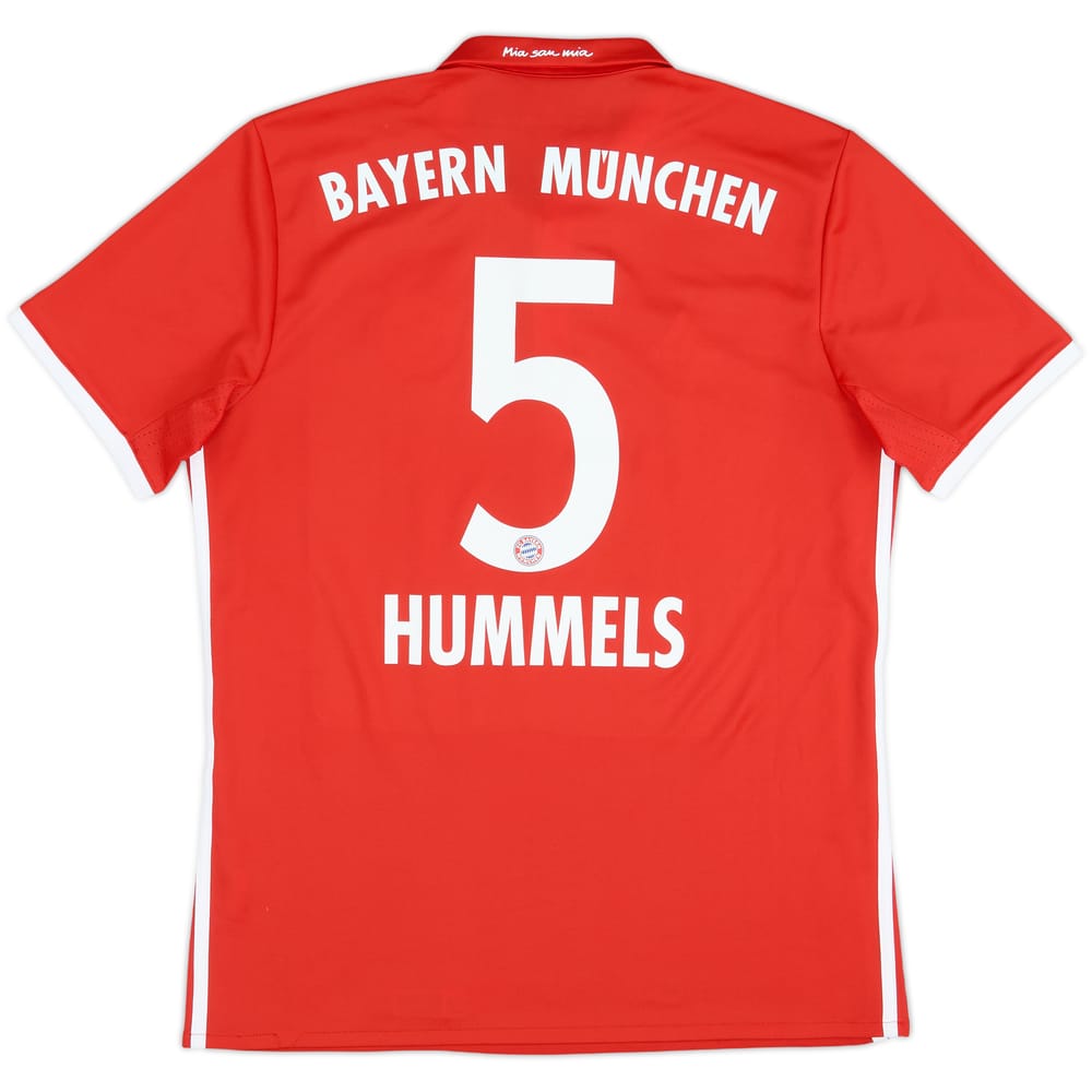 2016-17 Bayern Munich Home Shirt Hummels #5 - 10/10 - (M)