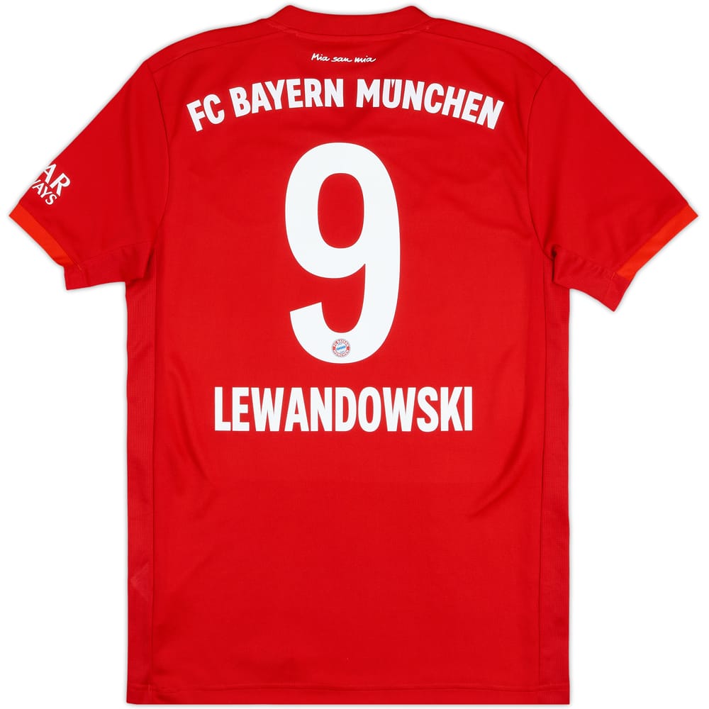2019-20 Bayern Munich Home Shirt Lewandowski #9 - 10/10 - (S)