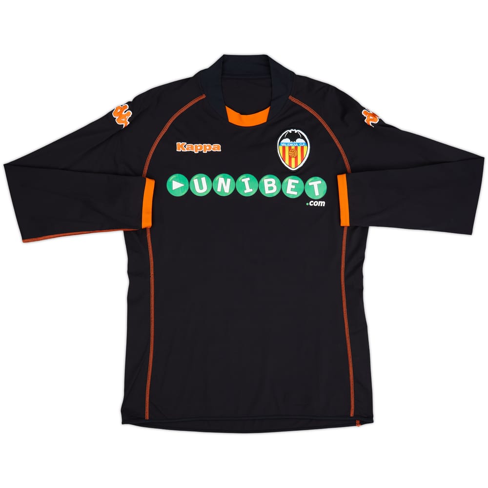 2009-10 Valencia Away L/S Shirt - 10/10 - (XL)