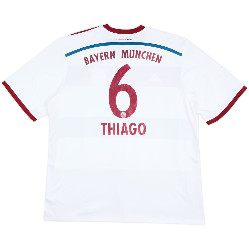 2014-15 Bayern Munich Away Shirt Thiago #6 - 6/10 - (3XL)