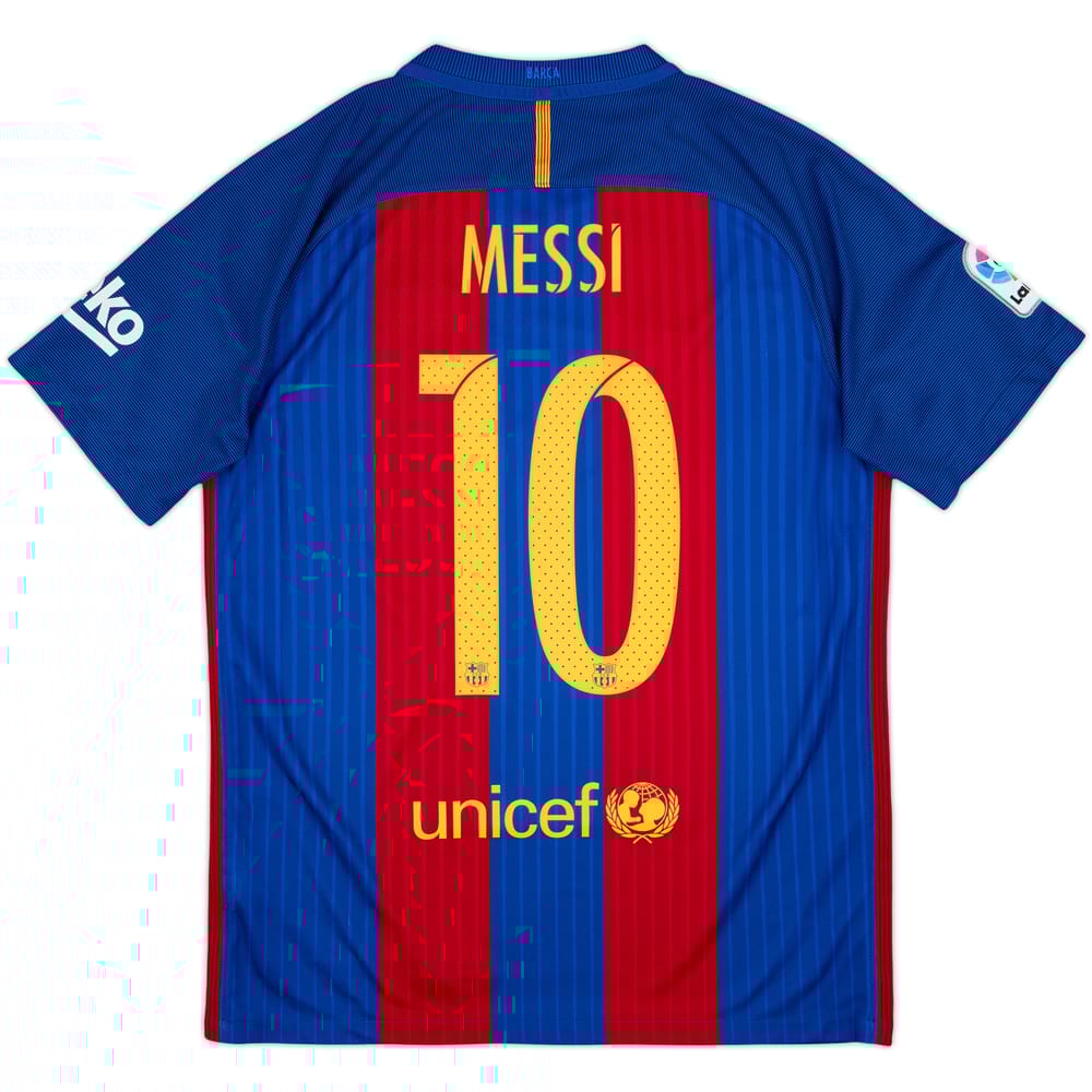 2016-17 Barcelona Local Camiseta Messi #10 - 8/10 - (M)