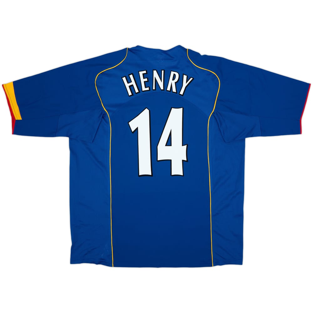 2004-06 Arsenal Away Shirt Henry #14 - 10/10 - (XXL)