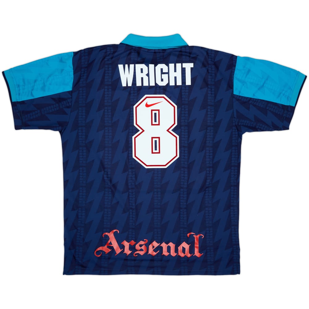 1994-95 Arsenal Away Shirt Wright #8 - 8/10 - (XXL)