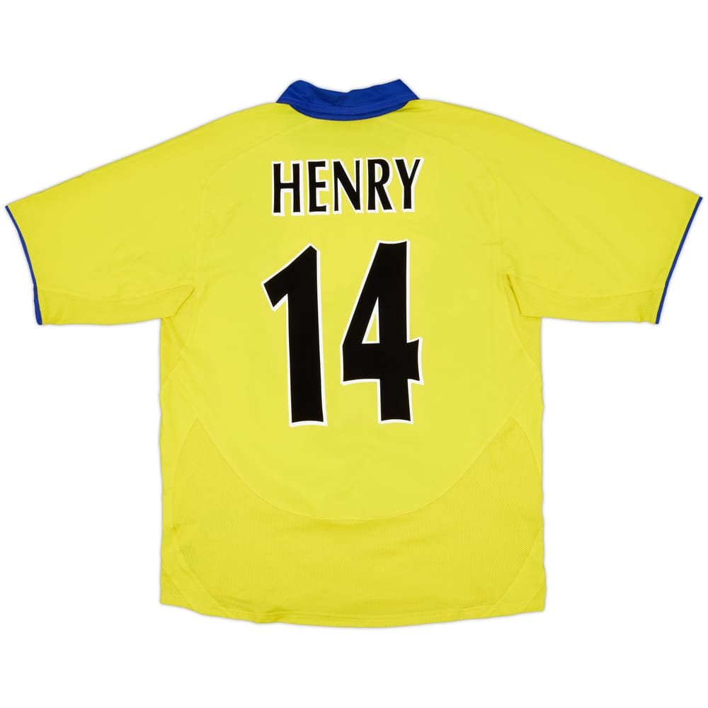2003-05 Arsenal Away Shirt Henry #14 - 8/10 - (M)