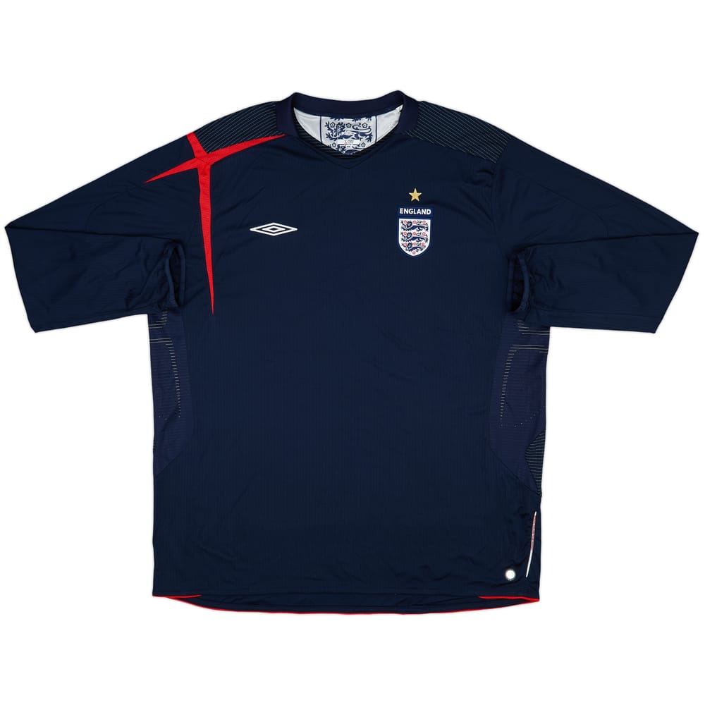 2005-06 England GK Shirt - 9/10 - (3XL)