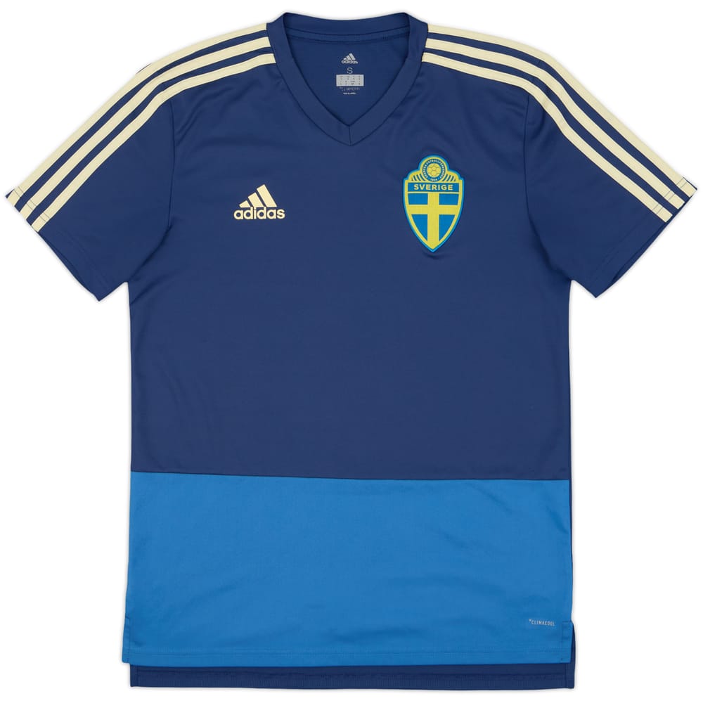 2017-18 Sweden adidas Training Shirt - 9/10 - (S)