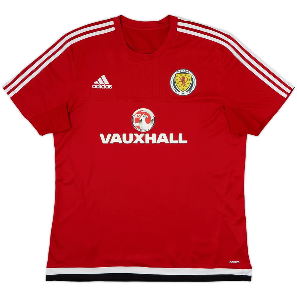 2015-16 Scotland adidas Training Shirt - 6/10 - (XL)