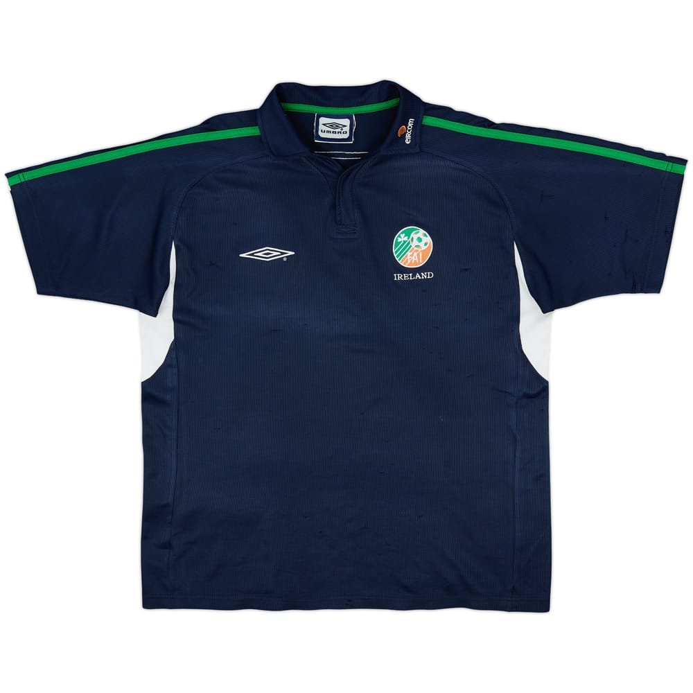 2002-03 Ireland Umbro Polo Shirt - 6/10 - (L)