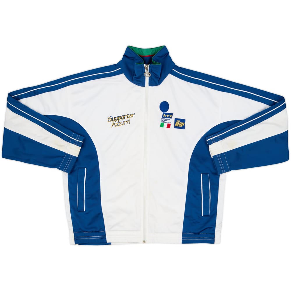 1994 Italy Diadora Supporter Azzurri Track Jacket - 6/10 - (M)