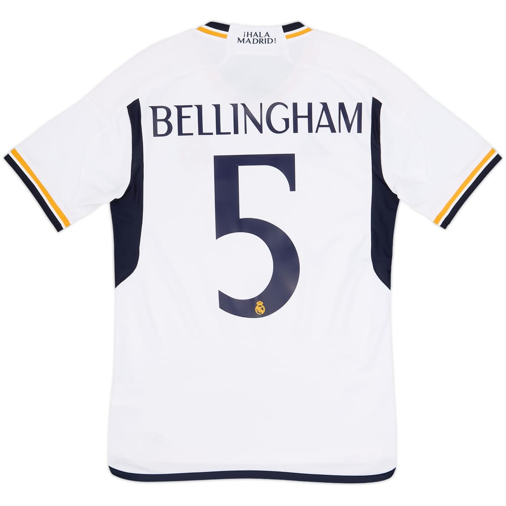 2023-24 Real Madrid Home Shirt Bellingham #5 - 10/10 - (S)