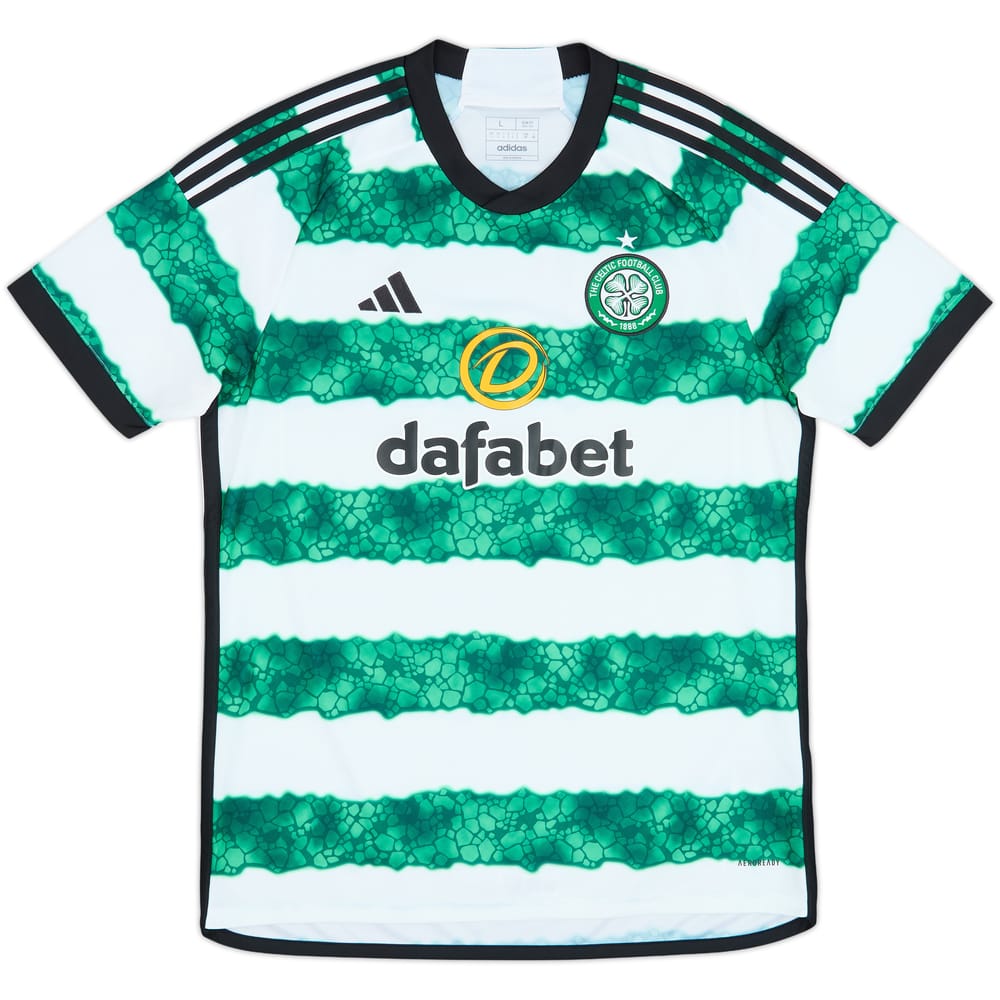 2023-24 Celtic Home Shirt - 10/10 - (L)