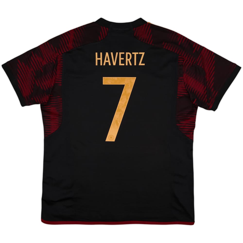 2022-23 Germany Away Shirt Havertz #7 - 10/10 - (XL)