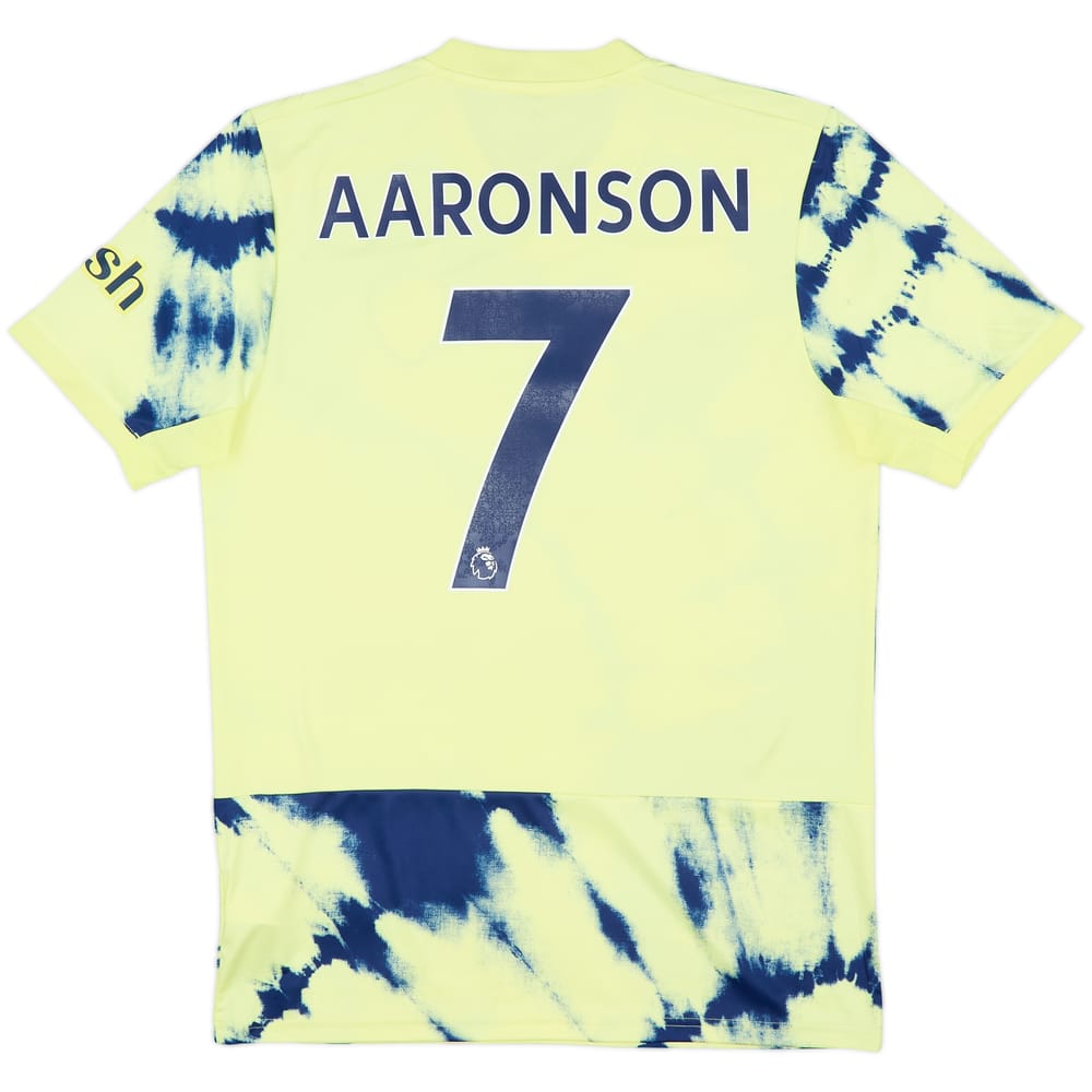 2022-23 Leeds Away Shirt Aaronson #7 - 9/10 - (M)