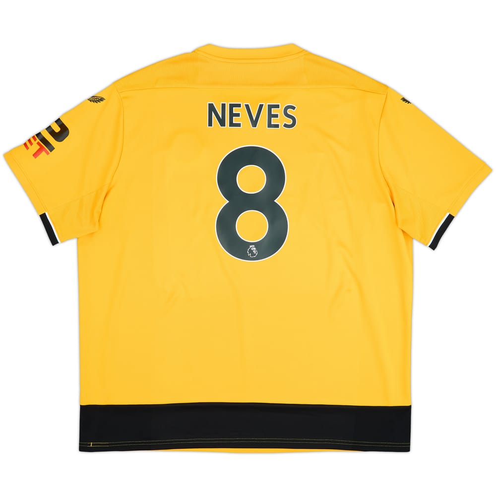 2022-23 Wolves Home Shirt Neves #8 - 8/10 - (3XL)
