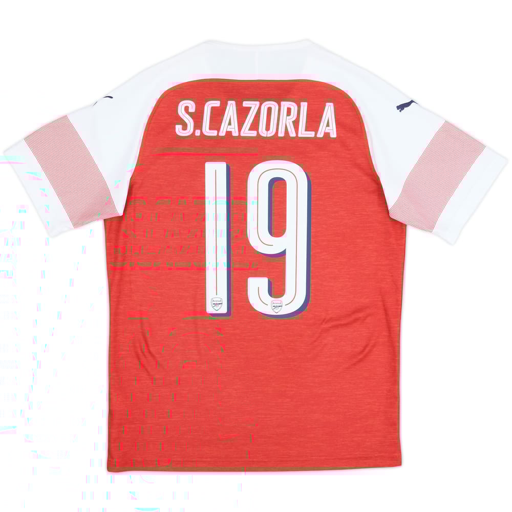 2018-19 Arsenal Home Shirt S.Cazorla #19 - 6/10 - (M)