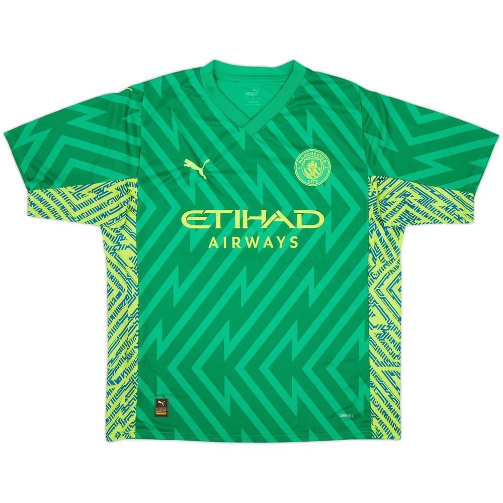 2023-24 Manchester City GK Shirt - 6/10 - (XL)
