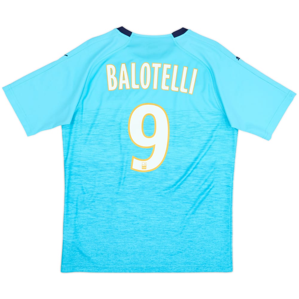 2018-19 Olympique Marseille Third Shirt Balotelli #9 - 10/10 - (M)