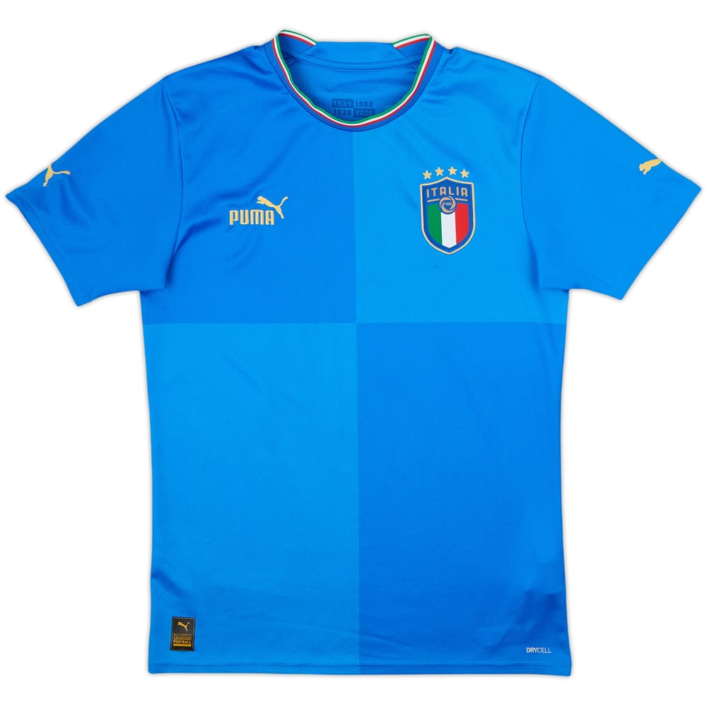 2022-23 Italy Home Shirt - 9/10 - (S)