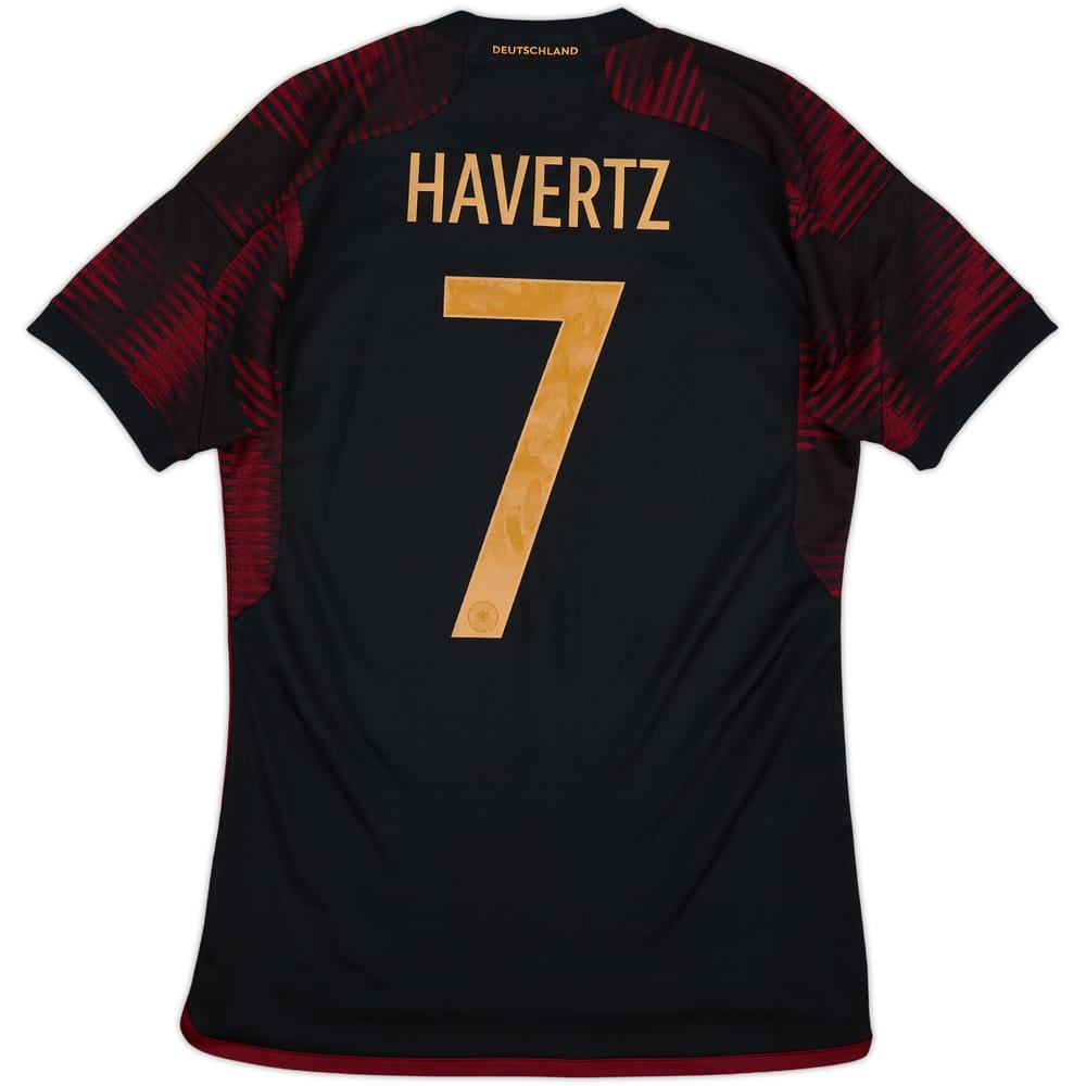 2022-23 Germany Away Shirt Havertz #7 - 9/10 - (S)