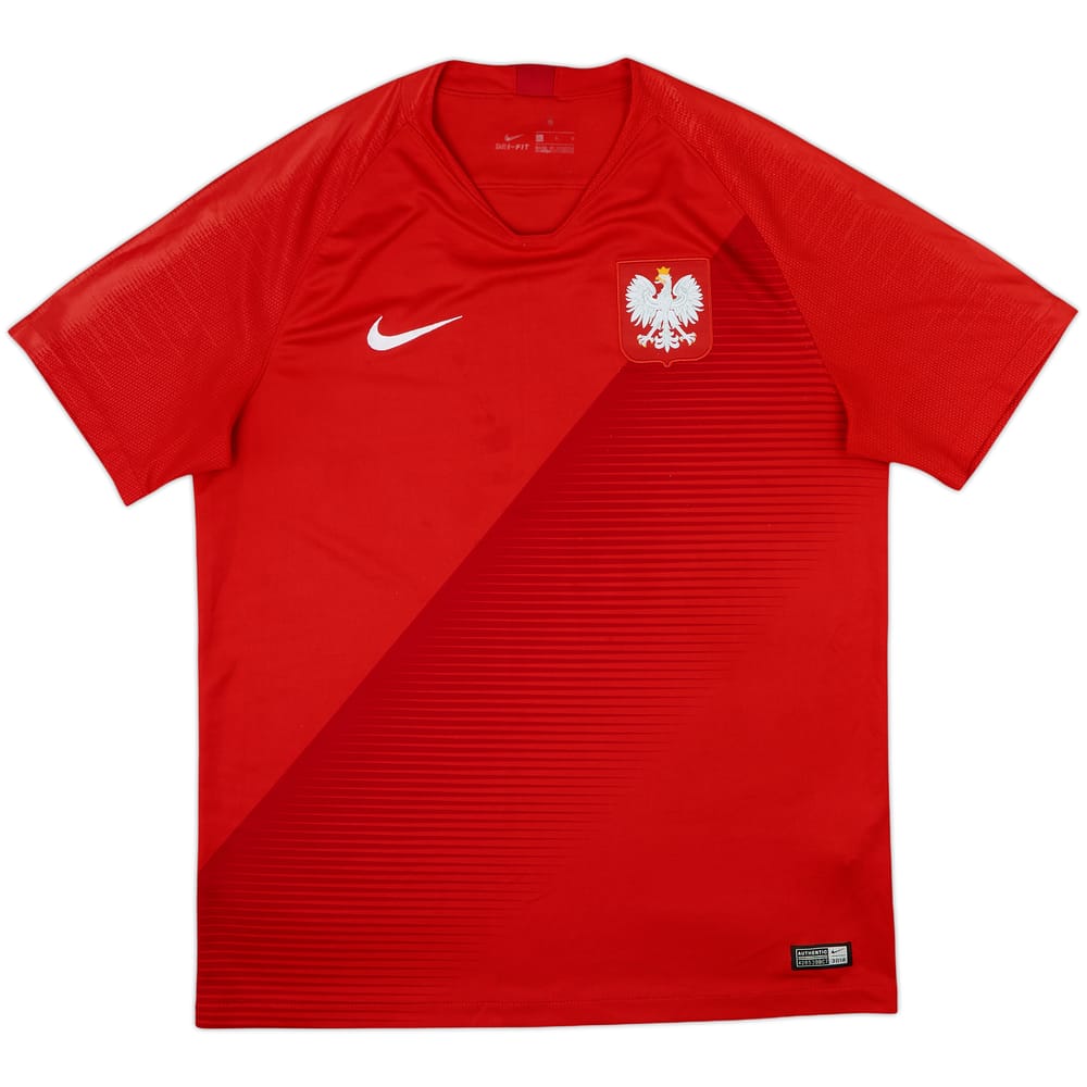 2018-19 Poland Away Shirt - 8/10 - (L)