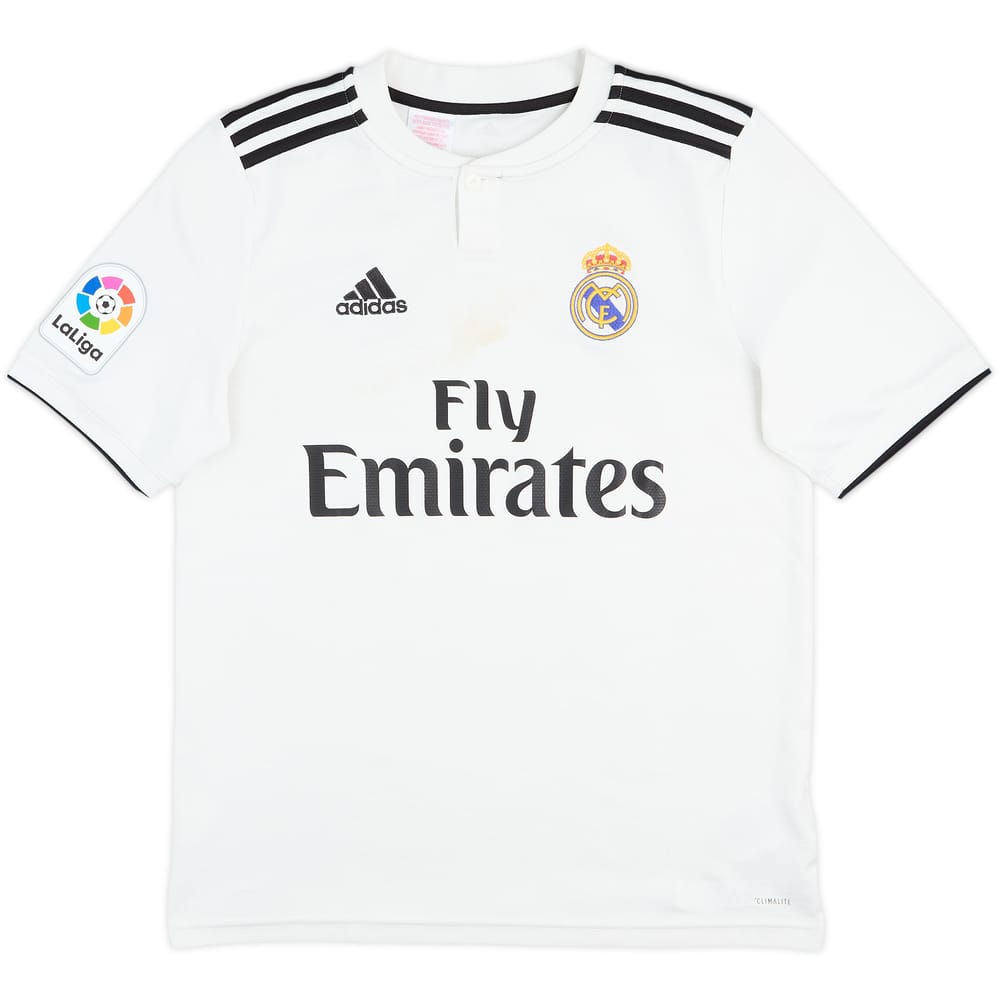 2018-19 Real Madrid Home Shirt - 5/10 - (XL.Boys)