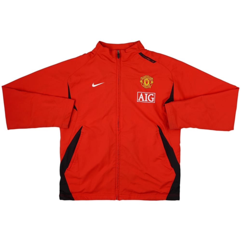 2007-08 Manchester United Nike Track Jacket - 8/10 - (M)