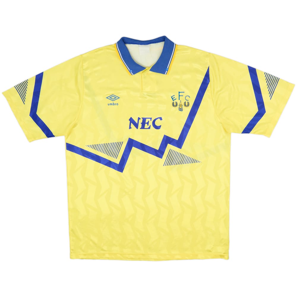 1990-92 Everton Away Shirt - 6/10 - (XL)