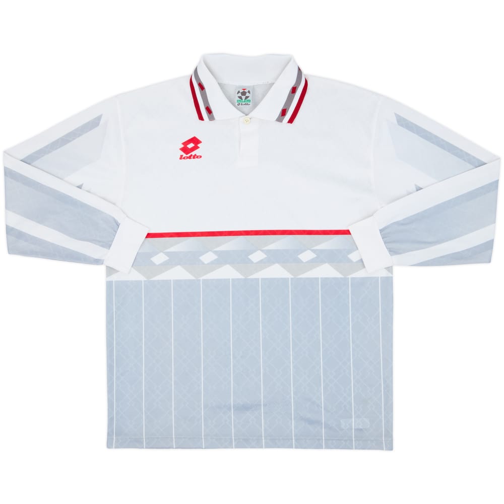 1990s Lotto Template L/S Shirt - 9/10 - (L)